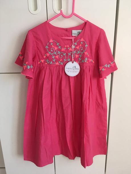 Nové dievčenské šaty zn. happy girls, 128