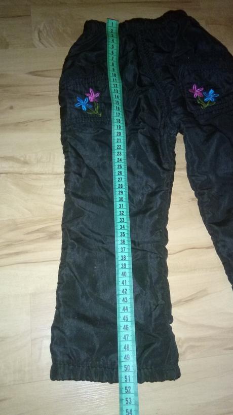 Nepremokavé - oteplené nohavice do snehu - 98, 98