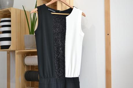 Čierno-biely overal s, s