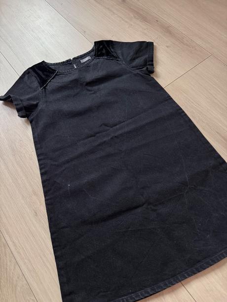 Denimove doevčenske šaty, next,128