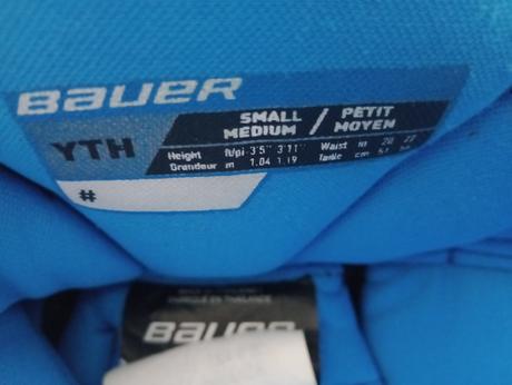 Brankárske hokejové nohavice buaer yth, bauer,122