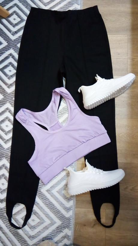 Elastickejšie pevné legíny s gumou vyšší sed s/l, reserved,m