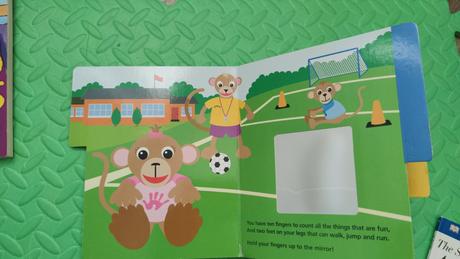 Baby einstein mirror me my body,