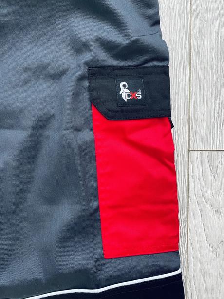 Pánske montérkové nohavice s trakmi cxs, xl