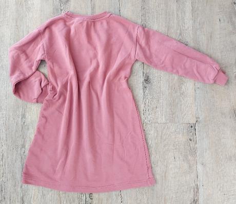 Mikinové šaty s flitrami, h&m,134