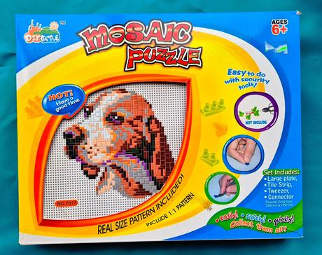 Mosaic puzzle - skladačka - psík, 