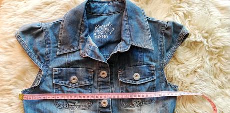 Riflové šaty, kenvelo,140