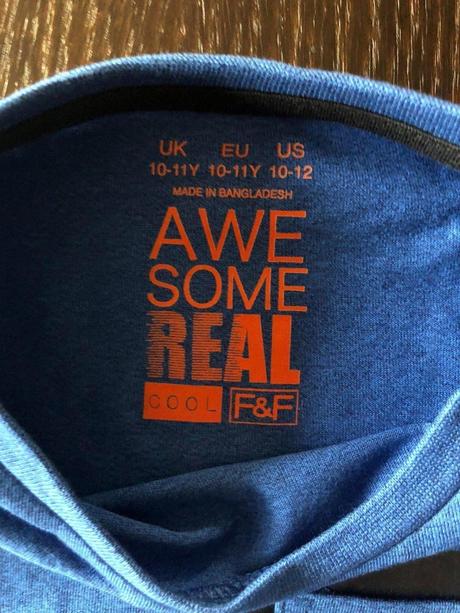 Chlapčenské predĺžené tričko, f&f,146