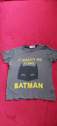 Tričko batman, h&m,92