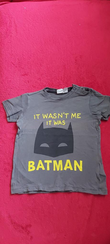 Tričko batman, h&m,92