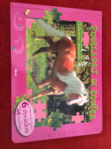 Puzzle knižka so 6-timi obrázkami, 