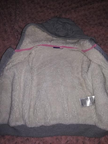 Zateplena mikinka, lupilu,116