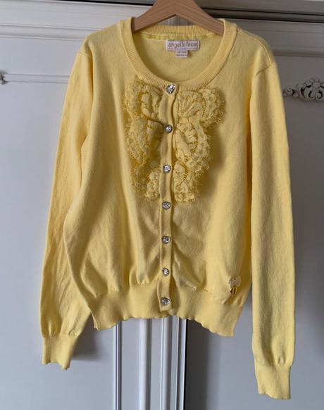 Svetrík s krajkou angels face č. 146-158, 12-13 r., 158