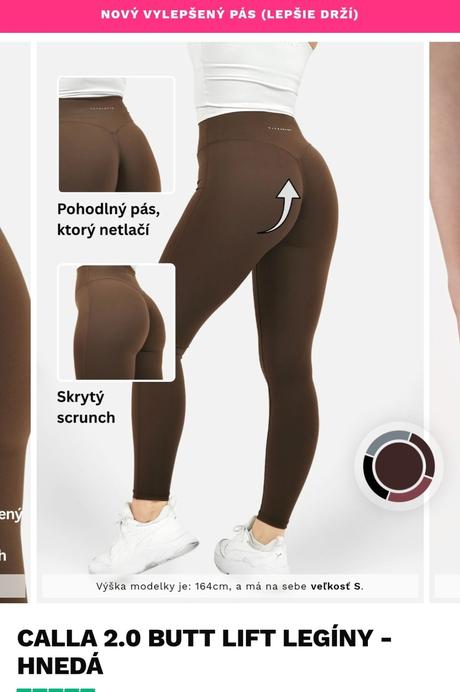 Legíny zn. authletic, authentic,m