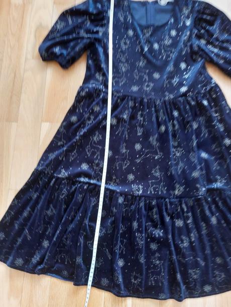 Vianočné šaty veľkosť 158, reserved,158