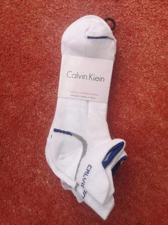 Calvin klein ponožky 3 páry veľkosť 37-41, calvin klein,37 / 38 / 39 / 40 / 42