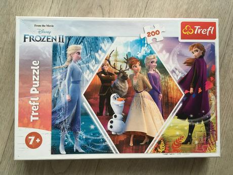 Puzzle frozen/anna a elsa 200ks, 