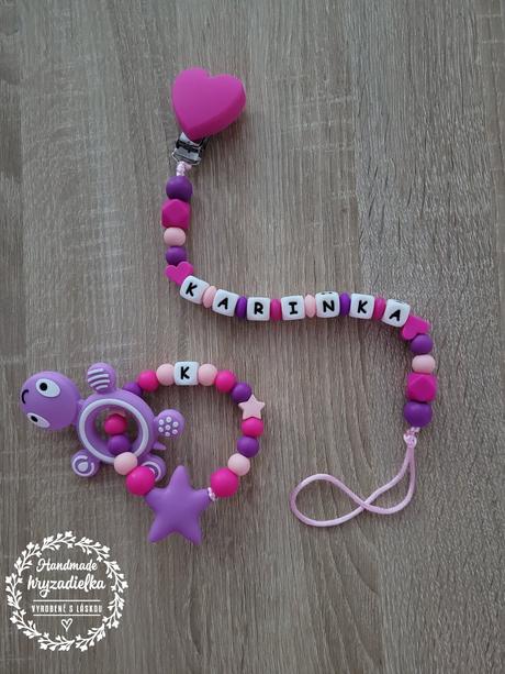 Retiazky na cumlík a hryzadielka,