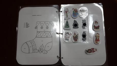 Vianočná quietbook, 