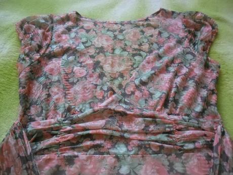 Letné kvetinové šaty, orsay,s