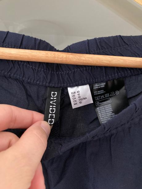 Ľahké letné nohavice, h&m,40