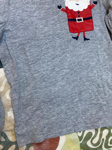 Mikulášske tričko dlhý rukáv, c&a,116