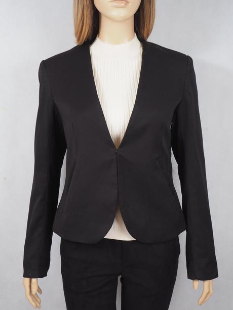 Kvalitné čierne sako h&m, h&m,42