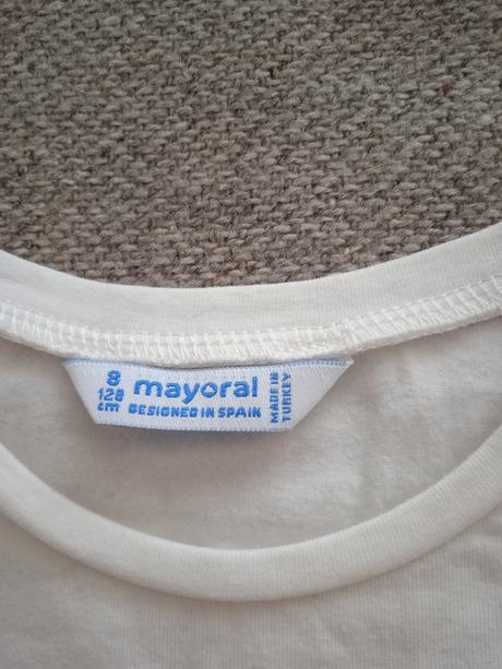 Tričko s dievčatkom, mayoral,128