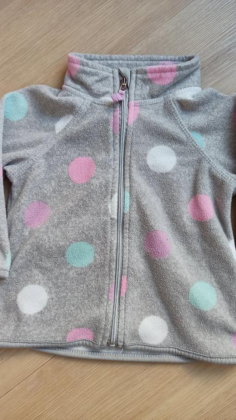Fleecová mikina, h&m,74