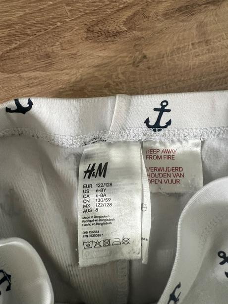 Pyžamko, h&m,116