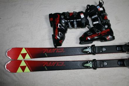 Lyže ficsher curv 160 cm, fischer,160-169 cm
