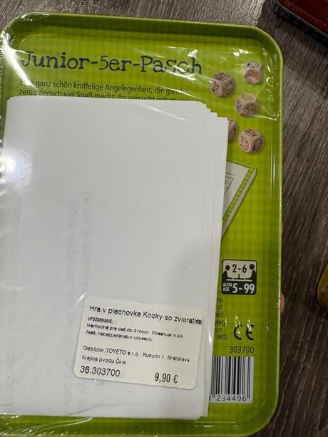 Haba nove cestovne hry v plechovkach, 