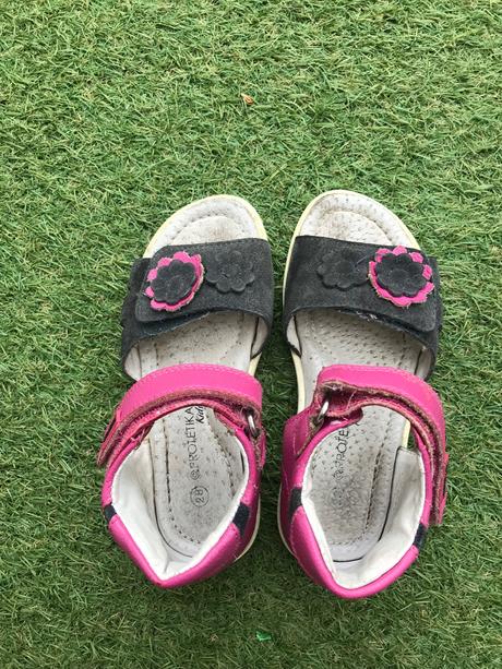 Protetika sandálky č.28, protetika,28