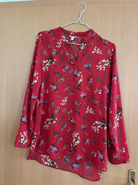 Kvetinová blúzka a dlhým rukávom esprit, esprit,m