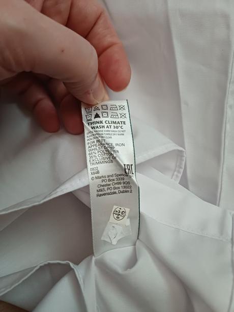 Nová košeľa, marks & spencer,134