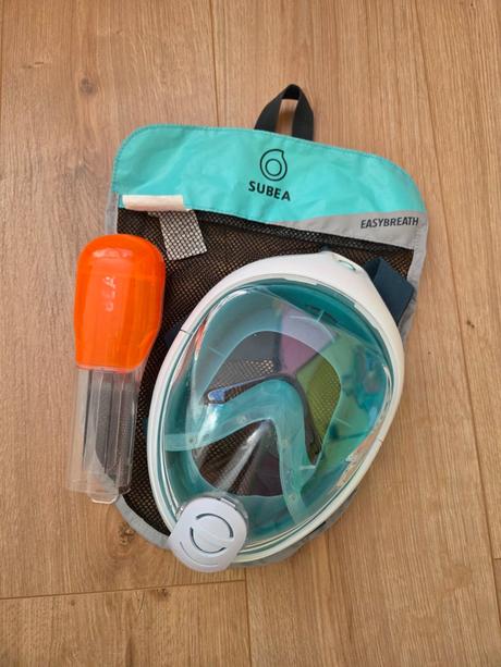 Maska na potápanie / šnorchlovanie detská, 