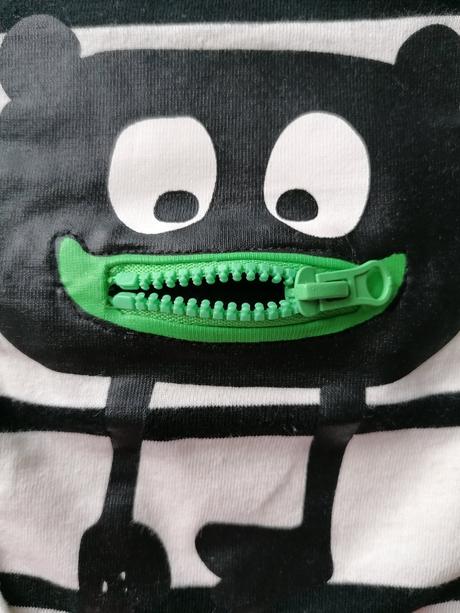 Tričko si zipsom, topomini,74