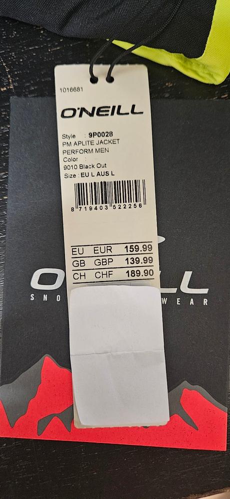 O'neill pánska zimná bunda veľkosť l, o'neill,l