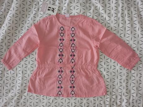 Ružová blúzka s kvetinkami, dopodopo,86