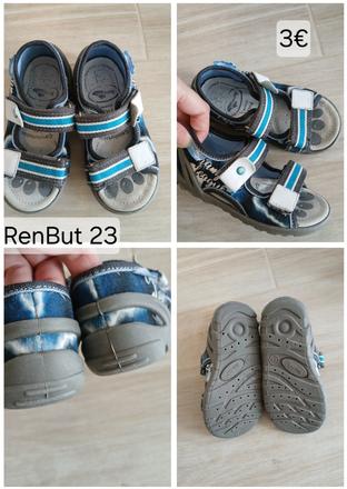 Chlapčenské papuče 23, ren but,23