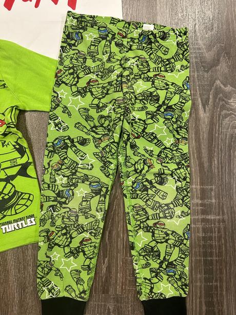 H&m pyžamo turtles korytnačky na 2-4 roky, h&m,98
