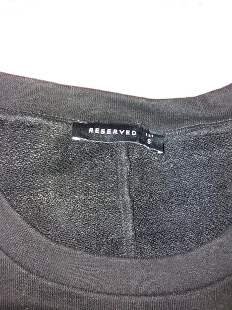 Mikinové šaty s aplikáciou na rukávoch, reserved,s