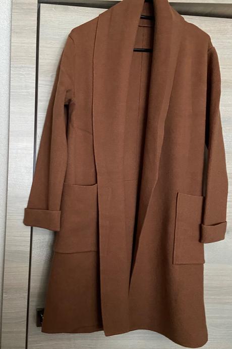 Kardigan ťavia farba, 