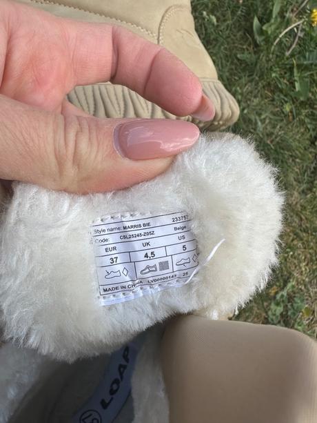 Oteplené čižmy raz obuté, loap,37