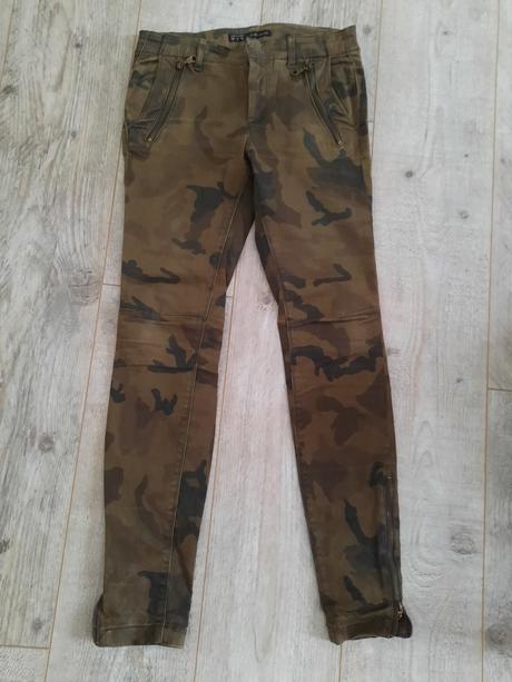 Maskáčové nohavice zara, zara,34