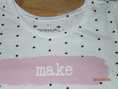 2xoblečené tričko, primark,104