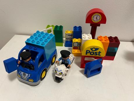 Lego duplo mix policajti, pošta, 