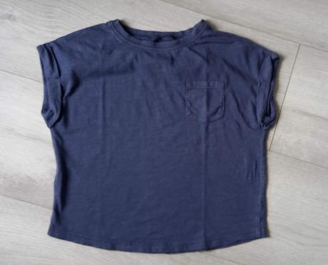 Tričko s vreckom, mango,104