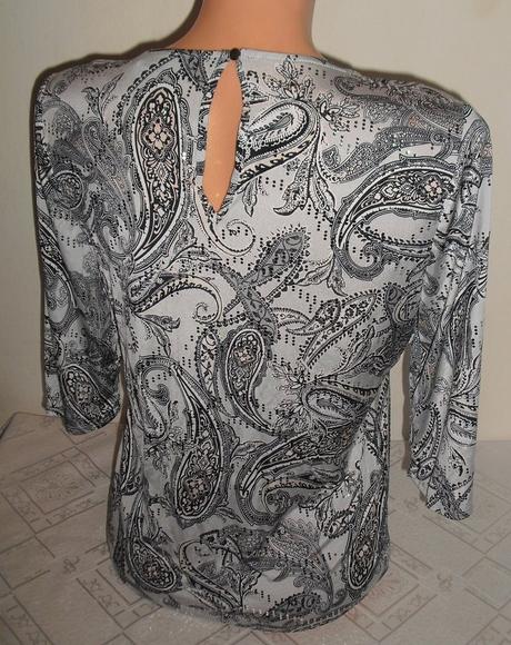Trblietavy strieborny topik s ozdobicku, f&f,s