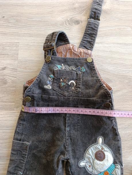 Chlapčenské nohavice na traky, 74